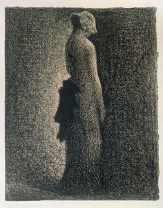El arco negro, 1882-3 de Georges Seurat